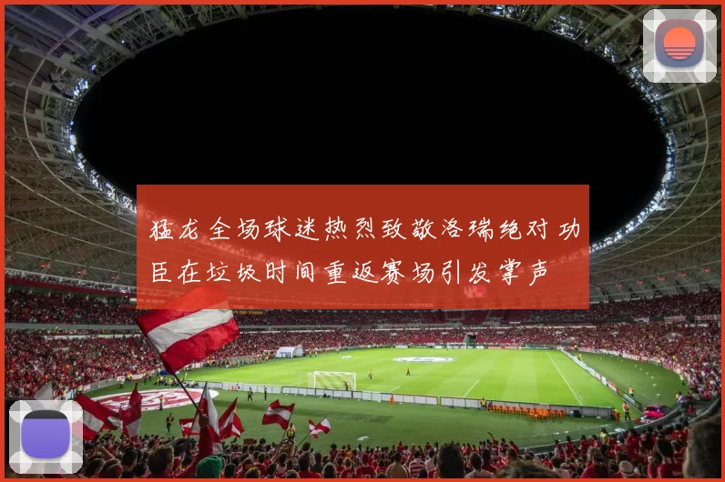 猛龙全场球迷热烈致敬洛瑞绝对功臣在垃圾时间重返赛场引发掌声